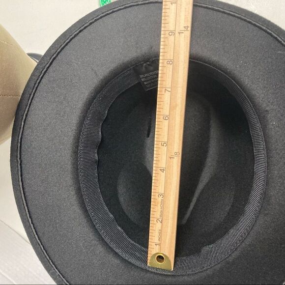 Faux Fedora Hat, Unisex New Without Tags - Picture 5 of 9